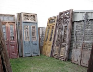 French Antique glass door panels | We have a range of these French Colonial doors in stock. The details ... Rustic French Doors, Home Spa Ideas, Antique Glass Door, Colonial Doors, Vintage French Doors, Bedroom French Doors, Colonial Door, French Country Ideas, Antique French Doors