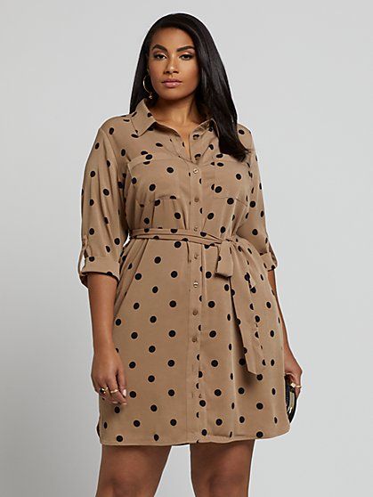 Shirt Gown, Plus Size Shirt Dress, Print Shirt Dress, Trendy Plus Size Fashion, Office Dresses For Women, Short Shirt, Short Gowns, Bodice Dress, Fashion To Figure