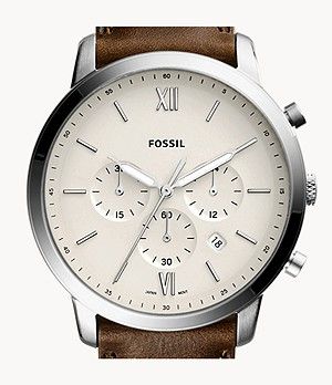 Men's Watches: Shop Watches, Watch Collection for Men - Fossil Brown Leather Watch, Black Leather Watch, Wristwatch Fashion, Messenger Bag Backpack, Best Watches For Men, Chronograph Watch Men, Fossil Watch, Fossil Watches, Girls Watches