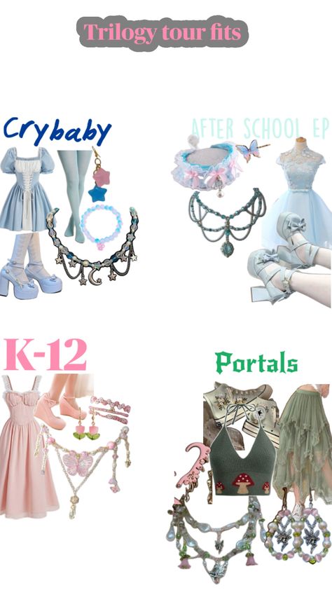 Melanie Martinez Aesthetic Outfits, Melanie Martinez Outfit Ideas, Melanie Martinez Inspired Outfits, Cry Baby Storybook, Melanie Martinez Style, Mealine Martinez, Melanie Martinez Merch, Melanie Martinez Outfits, Melanie Martinez Concert