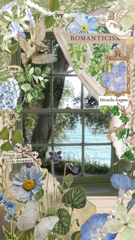 #vintage #nature #aesthetic #vibes #books #art #quotes #woman #blue #green #view Blue Cottagecore Aesthetic, Vintage Nature Aesthetic, Blue Cottagecore, Cottage Core Aesthetic, Books Art, Aesthetic Vibes, Cottagecore Aesthetic, Vintage Nature, Beige Aesthetic