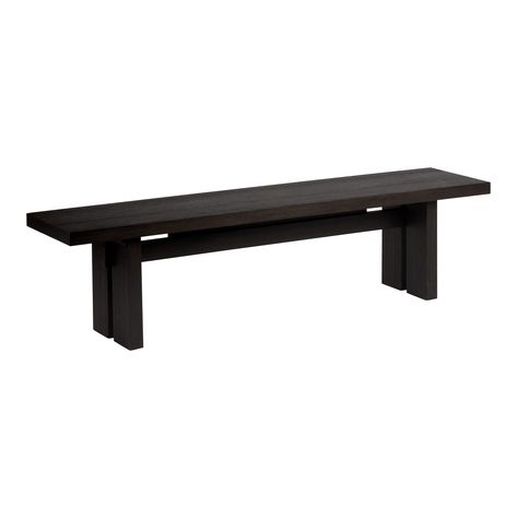 Bench Entry Way, Black Bench, Entryway Benches, Dining Benches, Wood Bench, World Market, Black Wood, Entryway Bench, Dining Furniture