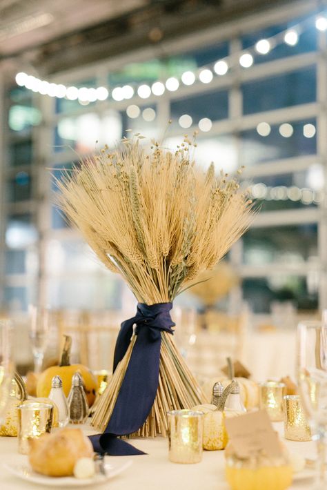 77fd0b08 ac17 11e4 be0a 22000aa61a3e~rs 729 Dried Hydrangeas Centerpiece, Wedding Flower Arrangements Fall, Wheat Centerpieces, Wheat Wedding, Wheat Flower, Dried Wheat, Fall Wedding Flowers, Flower Centerpieces Wedding, Wedding Arrangements