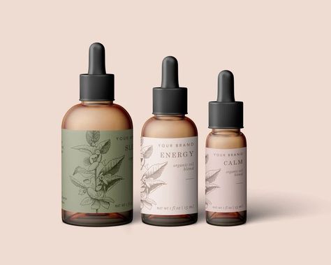 Cosmetic Labels Design, Oil Label, Beauty Products Labels, Essential Oil Labels, Bottle Label Template, Cosmetic Labels, Bottle Label Design, Cosmetic Packaging Design, Skincare Packaging