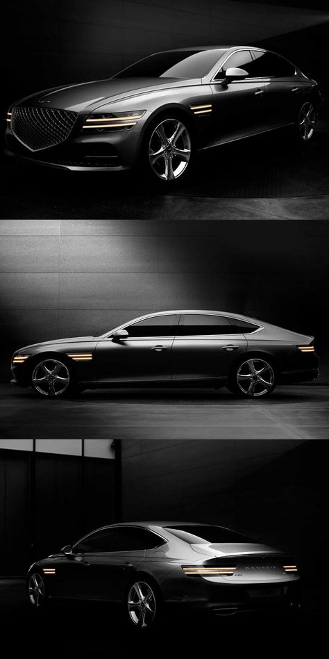 Here's Your First Look At The Slick New 2021 Genesis G80. Remind anyone of a certain Audi? 2023 Genesis G80 Sport, Genesis Car Aesthetic, Genesis Car G80, Genesis Car Luxury, Car Tattoo Design, Genesis Car, Mercedes Gle Coupe, Wallpapers Cars, Most Luxurious Car