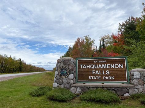 Tahquamenon Falls Facts and Information Fall Facts, Sault Ste Marie Michigan, Michigan Waterfalls, Tahquamenon Falls, Michigan Road Trip, Sault Ste Marie, Leaves Changing Color, Michigan Vacations, Refreshing Water