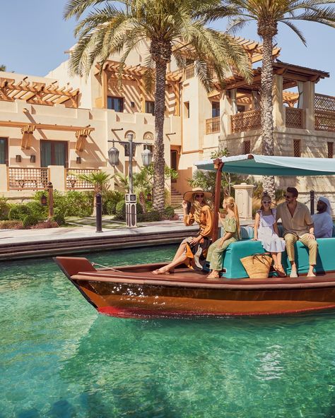 Madinat Jumeirah Malakiya Villas provide luxurious private accommodation hidden among waterways and palm trees. Connected to Madinat Jumeirah resort which has over 50 world-class restaurants and bars, Talise Spa, traditional souk and selected boutiques. #madinatjumeırah #madinatjumeirahhotel #madinatjumeirahdubai #malakiyavillas #luxurydubaihotels #luxurydubaivillas #dubaiholidays #dubaiholidaypackage Madinat Jumeirah, Dubai Holidays, World Class, Palm Trees, Over 50, Dubai, Villa, Spa, Trees