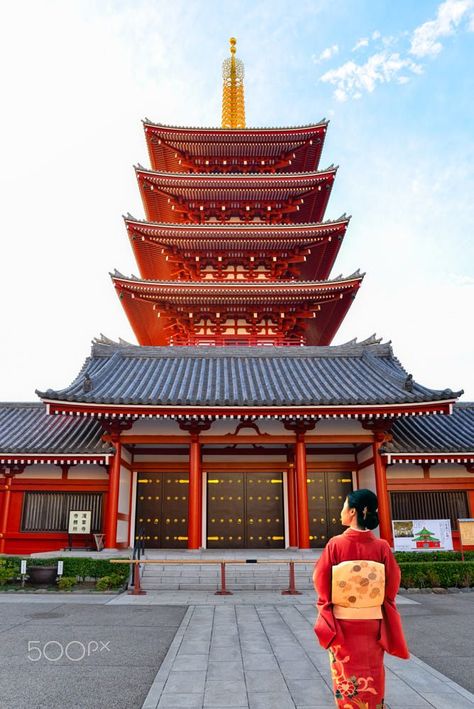 Senso-ji temple, Tokyo, Japan Senso Ji Temple, Sensoji Temple, Leaning Tower, Tokyo Japan, Leaning Tower Of Pisa, Pisa, Temple, Tokyo, Tower