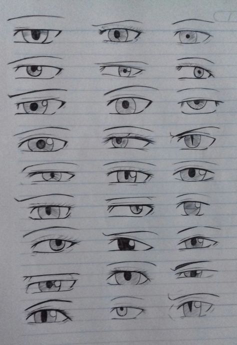 Pin on d Regard Animal, Anime Face Drawing, How To Draw Anime Eyes, Eye Drawing Tutorials, Drawing Tutorial Face, Animation Art Sketches, Easy Drawings Sketches, Anime Eye Drawing, Anime Drawings Tutorials