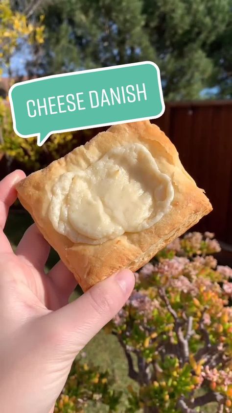 COPYCAT Starbucks cheese danish but so much better! Reply to @emarelieee #starbucks #cheesedanish #danish #creamcheese #Welcome2021 Starbucks Cheese Danish, Sarah James, Cheese Danish, Starbucks Copycat, Cream Cheese, Pineapple, Cheese, Baking