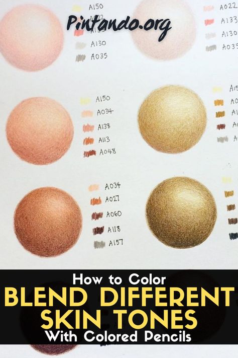 Hey everyone, in this tutorial I show how to color different skin tones with colored pencils and blending techniques using Faber-Castell polychromos.