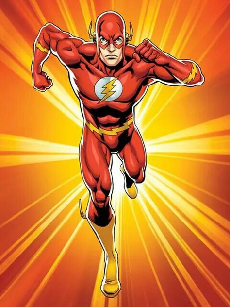 Catch me if you can, I'm running this! Lmbo Flash Family, Garcia Lopez, Flash Dc Comics, Flash Comics, Speed Force, Ride The Lightning, Kid Flash, Arte Dc Comics, Dc Comics Characters