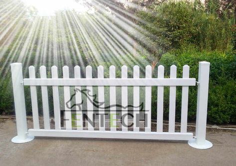 Source High Quality Customized Plastic/Vinyl/PVC Temporary/Portable/Movable Fence Factory on m.alibaba.com Temporary Fence Ideas, Movable Fence, Picket Fence Garden, Temporary Fence, Portable Fence, Patio Decks, Pvc Fence, Picket Fences, Gate Ideas