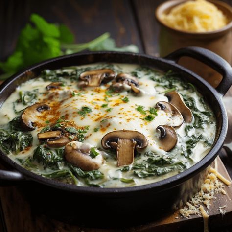 Napa Home Chef | Creamy Spinach and Mushroom Lasagna Soup is a comforting and delicious weeknight meal. This easy recipe features lasagna noodles, spinach, mushrooms, and a creamy sauce that's sure to please everyone at the table. Savor Napa, Bite by Bite. Spinach And Mushroom Lasagna, Mushroom Lasagna Recipe, Cream Of Spinach Soup, Spinach Mushroom Lasagna, Slow Cooker Ground Beef, Mushroom Lasagna, Spinach And Mushroom, Napa Home, Lasagna Soup Recipe