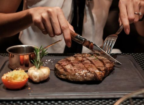 How To Order the Best Steak at a Restaurant, According to Chefs Different Cuts Of Beef, Dry Aged Steak, The Best Steak, Steak Cuts, Ny Strip, Steak Knife Set, Steak Knife, Juicy Steak, Best Steak