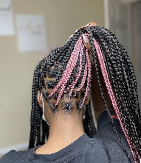 Labor Braids, 5 Braid, Braids Knotless, Hairstyles Simple, 2 Braids, Big Box Braids Hairstyles, Braided Hairstyle, Box Braids Hairstyles For Black Women, Cute Braided Hairstyles