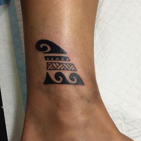 More                                                                                                                                                                                 Más Surf Tattoos, Surfer Tattoo, Ankle Tattoo Men, Surf Tattoo, Ankle Tattoo Designs, Maori Tattoos, Maori Tattoo Designs, Small Tattoos With Meaning, Ankle Tattoos