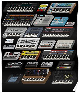 Synthesizer Wallpaper, Synth Wallpaper, Synthesizer Aesthetic, Home Recording Studio Setup, Music Recording Studio, Recording Studio Home, Music Machine, Music Studio Room, Ableton Live