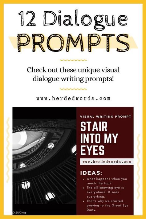 Need to practice your dialogue? Check out these 12 unique creative writing prompts and get started writing more dialogue today! #writinginspiration Dialogue Writing Prompts, Novel Writing Inspiration, Dialogue Writing, Prompts Writing, Pretty Writing, Book Proposal, Dialogue Prompts, Writing Motivation, Writing Dialogue