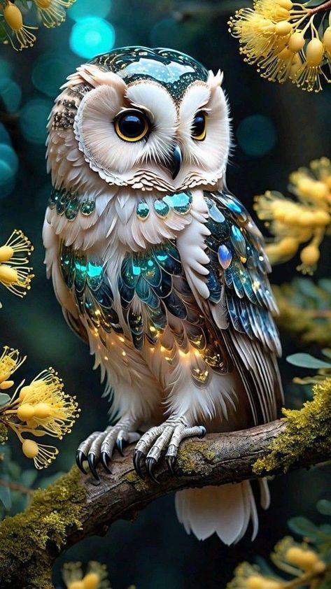 Cute Owls Wallpaper, Lucky Wallpaper, Owl Artwork, Owl Images, Owl Wallpaper, Spirit Animal Art, Colorful Owls, Owl Pictures, Beautiful Owl