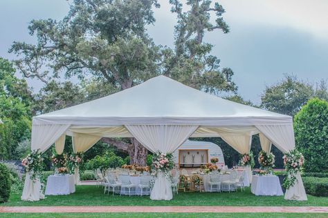 real bridal shower canopy vintage inspired downton abbey tea party alyson fox levine fox events Party Tent Decorations, Tent Baby Shower, Tea Party Bridal Shower Decorations, Wedding Tent Decorations, Outdoor Tent Wedding, Backyard Bridal Showers, Party Canopy, Backyard Tent, Harmony Design