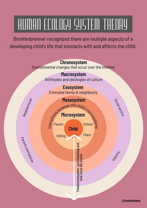 Ecological systems theory was developed by Urie Bronfenbrenner. It offers a framework through which community psychologists examine individuals' relationships within communities and the wider society. The theory is also commonly referred to as the ecological/systems framework Urie Bronfenbrenner Theory, Bronfenbrenner Theory, Urie Bronfenbrenner, Psychology Theory, Ecological Systems Theory, System Theory, Lcsw Exam, Psychology Study, Community Psychology