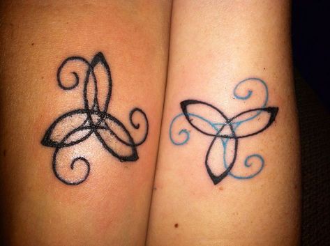 Celtic Sisters Knot Tattoo Celtic sister tattoos. Sister Knot Tattoo, Celtic Symbol For Sister, Sister Symbol, Sister Symbol Tattoos, Celtic Sister Tattoo, Sister Symbols, Celtic Sister Knot, Celtic Tattoo Symbols, Cousin Tattoos