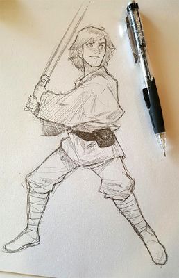 Star Wars Art Drawings, Keep On Keepin On, Star Wars Luke, Star Wars Luke Skywalker, Animatronic Fnaf, Star Wars Drawings, Star Wars Concept Art, Star Wars Artwork, Star Wars Fan Art