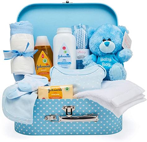 Baby Boy Keepsake Box, Essentials For Newborn, Suitcase Design, Brush And Comb Set, Baby Boy Gift Baskets, Newborn Baby Boy Gifts, Trendy Baby Gifts, Newborn Baby Dresses, Care Basket