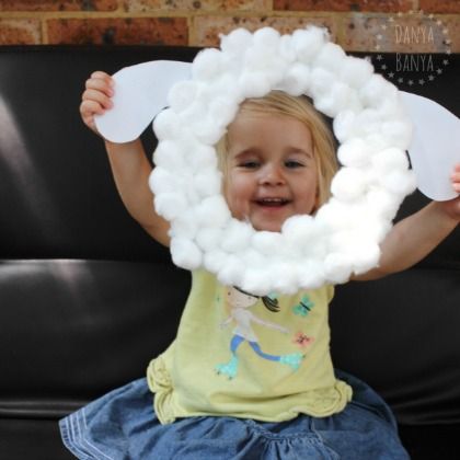 lamb and sheep masks Paper Plate Sheep, Cotton Ball Crafts, Sheep Craft, Sheep Mask, Lamb Craft, Easter Crafts For Toddlers, Sheep Crafts, Eid Crafts, Bible School Crafts