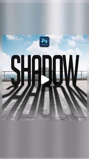 Smart Graphics on Instagram: "Photoshop Tutorial - Shadow Text Effect  #photoshoptutoiral #shadoweffect #fulltutorial #smartgraphics" Shadow Photoshop Tutorial, Photoshop Font Effects, Photoshop Effects Tutorial, Photoshop Logo Design, Shadow In Photoshop, Text Effects Photoshop, Photoshop Hacks, Text Effect Photoshop, Photoshop Fonts