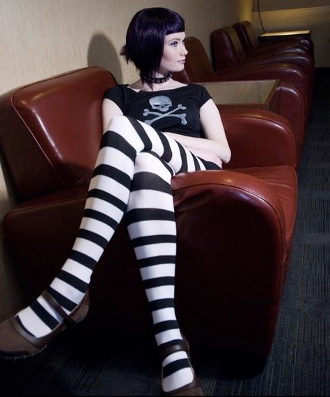 Triana Orpheus, The Venture Bros, Perky Goth, Nyc Metro, Venture Bros, Markham Ontario, Striped Stockings, Amazing Cosplay, Cosplay Dress