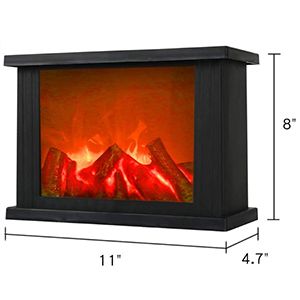 Amazon.com: Fireplace Lanterns Decorative Flameless Portable Led Lantern Battery Operated and USB Operated 6 Hours Timer Included Indoor/Outdoor( No Heater Function Black Rectangle Size:11x4.7x8 Inch) : Home & Kitchen Fireplace Lanterns, Lanterns Fireplace, Portable Lantern, Lantern Candle Decor, Led Lantern, Black Rectangle, Candle Lanterns, Battery Operated, Table Centerpieces