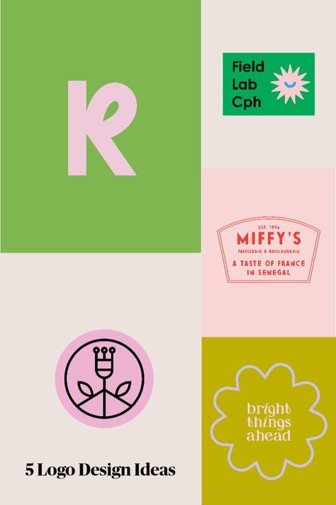 Logo design ideas to inspire you in 2022 whether you're a graphic designer or aspiring brand. Ranging from Y2k vibes to Wes Anderson and Monograms. Luxe Logo, Coffee Shop Logo Design, Inspiration Typographie, Logo Luxe, Corporate Logo Design, Logo Creator, Create Logo, Fashion Logo Branding, Logo Design Inspiration Branding