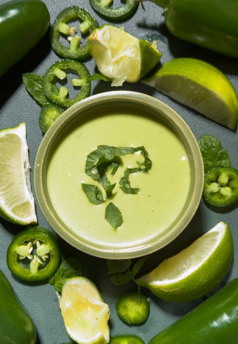 Easy Jalapeño Lime Vinaigrette Jalapeno Vinaigrette, Fresh Basil Recipes, Fondant Potatoes, Tomato Bisque, Lime Vinaigrette, White Wine Sauce, Wine Sauce, Marinade Recipes, Vinaigrette Recipes