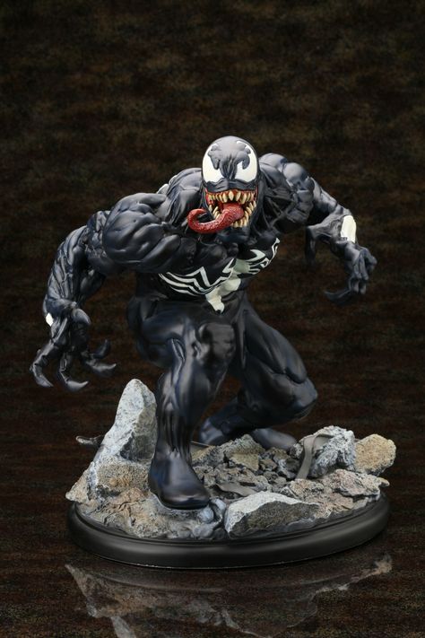 Spiderman kotobukiya  Venom Venom Figure, Marvel Statues, Marvel Figure, Toy Sculpture, Art Statue, Marvel Venom, Marvel Action Figures, Marvel Toys, Marvel Villains