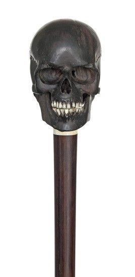 Steampunk Cane, Skull Cane, Baby Orangutan, Canes & Walking Sticks, Human Skull, Chocolate Factory, Walking Sticks, Memento Mori, Walking