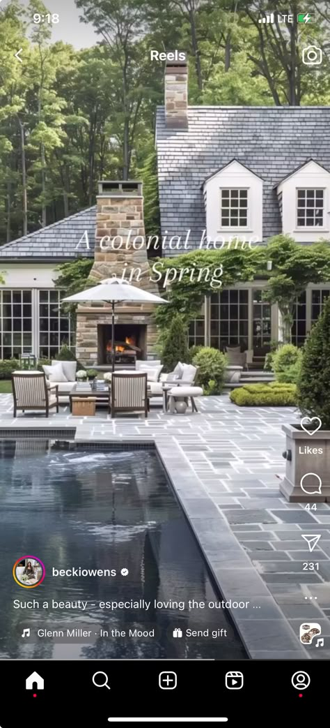 Georgiana Design, Pool Landscape Design, God So Loved The World, Outdoor Patio Space, John 3 16, Everlasting Life, For God So Loved The World, Home Decorating Ideas, English Cottage