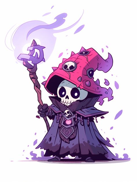 Creature Art Concept, Ebberon Art, Dark Fantasy Cartoon Art, Mario Character Design, Cool Concept Art, Gnomes Art Drawings, Skeleton Character Design Concept Art, Small Dnd Character, Video Game Character Concept Art