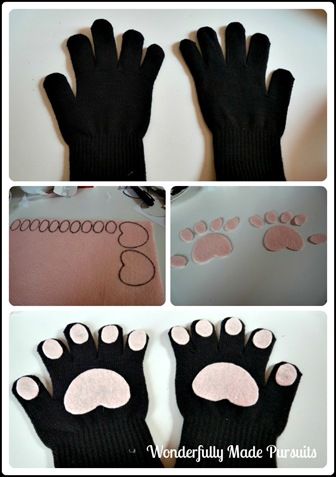 beanie cat paw collage Cat Girl Costume, Cat Costume Kids, Cat Costume Diy, Costumes Scary, Chat Diy, Boy Halloween, Chat Halloween, Cat Halloween Costume, Cat Costume