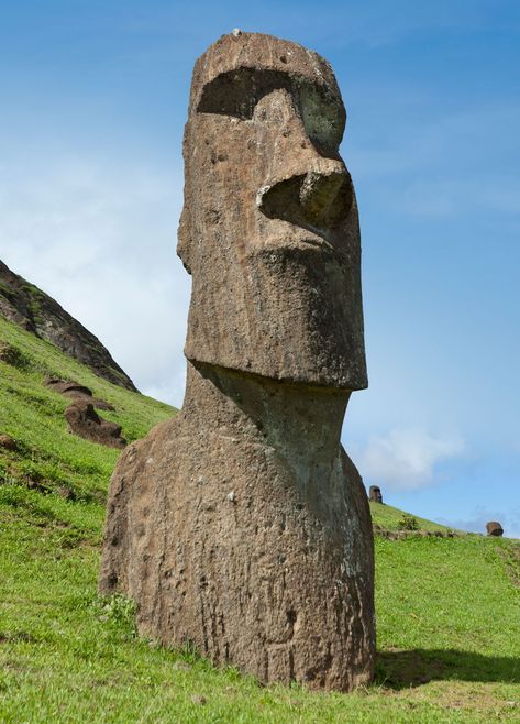 Polynesian culture | History, People, Religion, Traditions, & Facts | Britannica Tiki Head, Ancient Monuments, Buddhist Symbols, Polynesian Culture, Pacific Islands, Easter Island, Jolie Photo, Cairns, Ocean Art