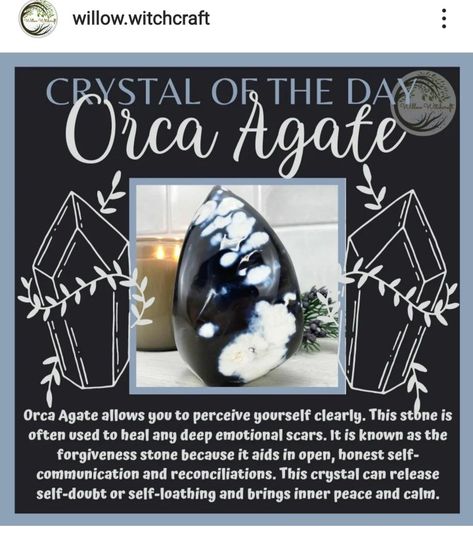 Orca Agate Meaning, Orca Agate Crystal Meaning, Black Agate Meaning, Agate Crystal Meaning, Crystal Identification, Orca Agate, Crystal Witch, Agate Meaning, Healing Crystals For You