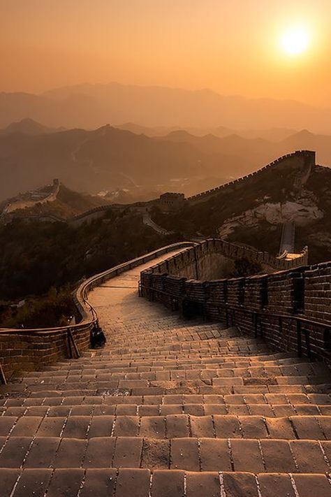 The Great Wall | CHINA | by Stefan Forster Ancient China Aesthetic, Ancient Chinese Architecture, Chinese Aesthetic, Chinese Landscape, Great Wall Of China, Chinese Architecture, Beijing China, China Travel, Great Wall