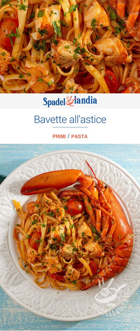 Bavette all'astice Pasta Pasta, Japchae, Pasta, Ethnic Recipes