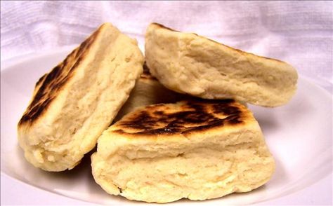 Griddle Scones. Photo by PaulaG Griddle Scones, Scones Recipe, All Purpose Flour, Pancake Batter, Scone Recipe, Egg Whisk, Plain Yogurt, Shortening, Bread Flour