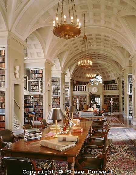 Reading Room fifth floor, Boston Athenaeum, Boston, MA     (Bigelow & Wadsworth = architect)  Copyright:© Steve Dunwell Home Library Mansion, Royal School Interior, Old Money Manor Interior, Victorian School Aesthetic, Old Castle Library, Mansion Interior Library, Old Money Home Library, Old Money Aesthetic Library, Boarding School Castle