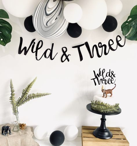 3rd Birthday Boy Themes, 3rd Birthday Theme Boy, Boys 3rd Birthday Theme, Three Birthday Theme Boy, Boys Third Birthday Party Ideas, Wild And Three Birthday Boy, Three Birthday Theme, Third Birthday Boy Theme Ideas, Third Birthday Theme Boy