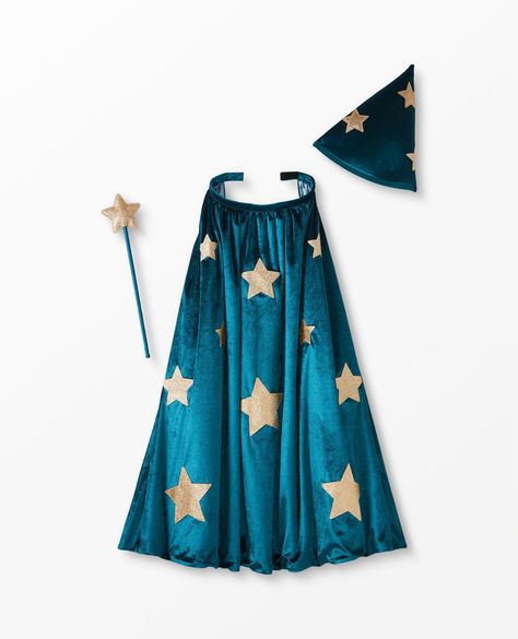 Wizard Costume Set Wizard Costume For Kids, Glitter Wand, Fancy Dress Costumes Kids, Stars Glitter, Wizard Costume, Halloween Clothes, Wizard Hat, Star Wand, Homemade Costumes