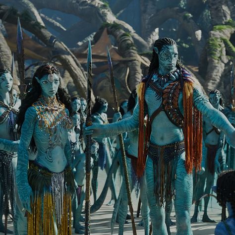 Cliff Curtis as Tonowari and Kate Winslet as Ronal, in “Avatar: The Way of Water” (2023). Avatar Film, Stephen Lang, Avatar The Way Of Water, Water Icon, Avatar James Cameron, Avatar Films, Avatar 2, Pandora Avatar, Avatar Movie