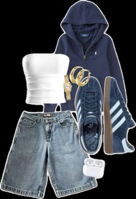 Navy Ralph Lauren, Outfit Navy, Street Style Outfits Casual, My Attitude, Outfit Inspo Casual, Cute Lazy Day Outfits, Getting Dressed, Outfit Look, Swaggy Outfits